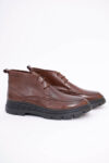 chaussures montantes marron