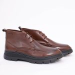 chaussures montantes marron