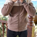 gilet pour homme beige marron